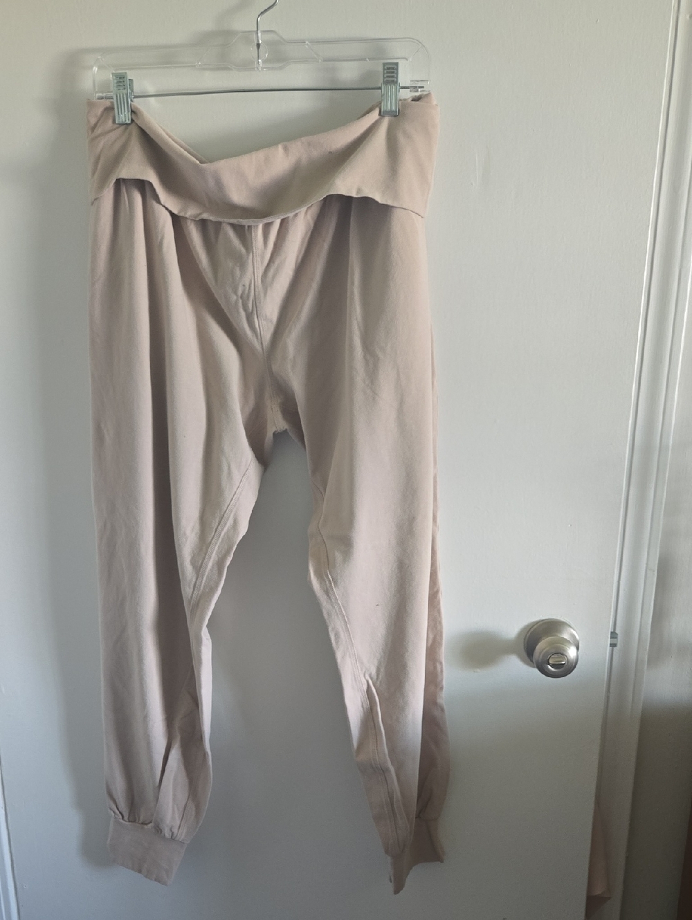 Pact Fold-Over Waist Jogger Pants